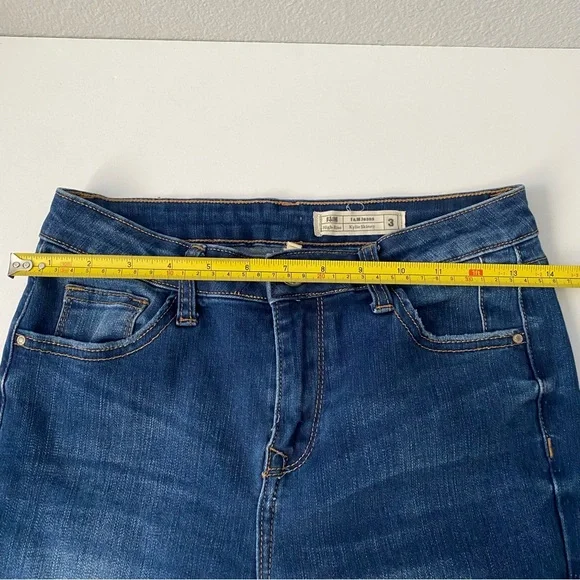 I & M Jeans | Women’s High Rise ripped Blue jeans Size 3 - Picture 7 of 12